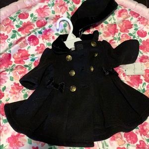 Infant Coat with matching hat